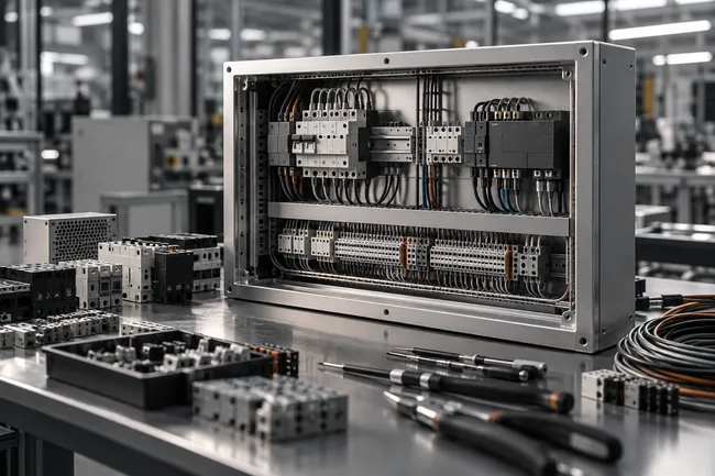 Electrical & electronics concept illustration